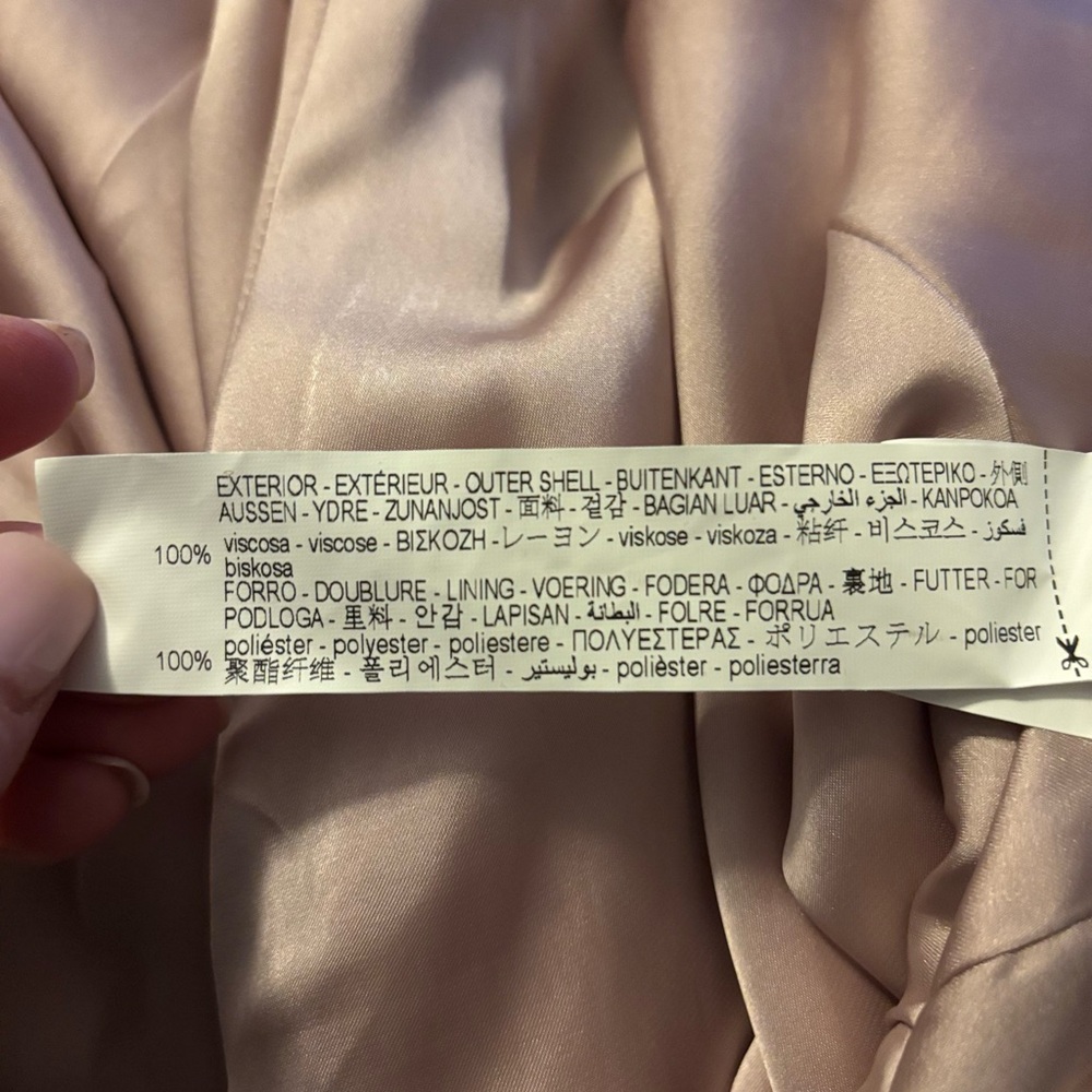 Zara Light Pink Bomber Jacket - Picture 5 of 5
